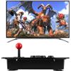 CCYLEZ Joystick di Gioco Cablato, Controller di Gioco con Scheda Ignifuga, Pulsanti di Tipo Scheda 3D, Gamepad Standard per PC per PC Fight Stick