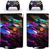 GALSOR Protettivo Per PS5 Skin Disc Edition Anime Console E Controller Vinile Cover Wraps Per PS 5 Version 48015 Senza Bolle E Senza Residui