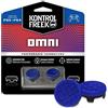 KontrolFreek Omni per PlayStation 4 (PS4) e PlayStation 5 (PS5) | Levette Performance | 2 basse concave | Blu