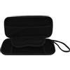 XUMIUZIY Custodia da Trasporto per 2 Console 2025, Custodia da Viaggio Protettiva Rigida in EVA con 12 Slot per Schede di Gioco, per Caricabatterie Controller Power Bank Accessori per (BLACK)