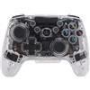 Tomantery Controller per Gamepad Wireless Retroilluminato Joystick RGB Programmabile per LITE PC IOS Steam, Forte compatibilità per Varie Piattaforme