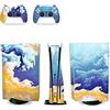 GALSOR Protettivo Per PS5 Skin Disc Edition Anime Console E Controller Vinile Cover Wraps Per PS 5 Version 84245 Senza Bolle E Senza Residui