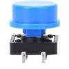 Acouto 60 Paia 4 Pin Blu Momentaneo Tattile Push Antiolio Interferente Interruttore Push Switch Momentaneo Interruttore Micro Tattile