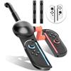 GLDRAM Canna da pesca per Nintendo Switch 2 (2025) e Switch NS/OLED, accessorio realistico per giochi di pesca, compatibile con Bass Pro Shop e simulatori di pesca