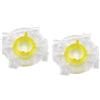 Boguish 2 pezzi GT-Y Rotondo Limitatore Piastra Gate Arcade Game Machine Parti di Ricambio per JLF Joystick