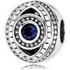 Magic Charms Evil Eye Hamsa Hand Charms Plate de Ley 925 Evil Eye Fatima Bead Colgante Charm para Mujer Europe Snake Slebing Bracciale Charmes éblouissants, E-Evil Eye
