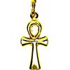 PEGASO GIOIELLI - Ciondolo Oro Giallo 18kt (750) Pendente Croce della Vita Donna Ragazza