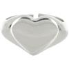 Giuzi Anello Chevalier Personalizzato Argento 925 a forma di Cuore, Anello Ragazza Regolabile Made in Italy con Incisione, Anello Donna + Confezione Regalo, Idea Regalo Donna