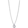 Mabina Gioielli - Collana Uomo - Collana in argento con punto luce tondo - 553573