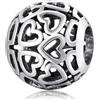 LES FOLIES DI PAOLA GRIECO Charm Sfera di cuori Pallina Amore in argento 925 - Les Folies per Pandora