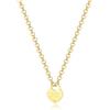 S'Agapõ Collana Girocollo Donna, Collana Donna in Acciaio e Cristalli con Simbolo Cuore | Collezione Be My Always - SBM77