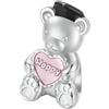 LES FOLIES DI PAOLA GRIECO Charm Orso Cuore Happy Laurea Regalo in argento 925 - Les Folies per Pandora