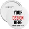 Naispanda Distintivi rotondi Pinback personalizzati con pulsanti di testo foto Spille Distintivo personalizzato per studenti Premiato Decorazioni per abiti Regalo per feste di compleanno Size Small - 3cm