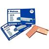 Petrus 55721 - Punti metallici cobreadas, 22/6, 25 pezzi