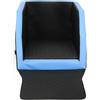 Velinda Trasportino auto sedile posteriore per cani materasso letto macchina 55x70cm (colore: nero, blu)