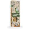 Witte Molen, Country Sticks - Parrocchetto di albicocca e fico, 60 g, bastone da rosicchiare a 3 strati, riccamente imbottito, al forno, un delizioso dolcetto per tutti gli uccelli
