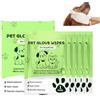 HADAVAKA Dog Cleaning Gloves Wipes, Disposable Pets Grooming Wipes, Pet Wash Free Gloves, Clean Dirt And Odours from Cats And Dogs Without Bathing Them, for Face, Ear, Eye, Paws Cleaning (10Pairs)