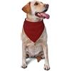 Sipeigyd Bandana per cani marrone, bandana triangolare per cani, fazzoletto in flanella di cotone spesso, per cani e gatti di taglia piccola, media e grande