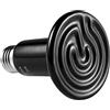 LEDGLE E27 100W trasmettitore riscaldatore Animali lampadina riscaldatore a raggi infrarossi in ceramica, lampada rettile per anfibi, serpente, uccelli, tartaruga, gatto, cane