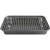 Generisch Stainless Steel Litter Box - Removable Training Pan, Reusable Pet Potty Tray, Corner Cage Box | Small Medium Animal Bunny Ferret Litter Tray for Indoor Cage Bedding Cleaning Supplies Training Use