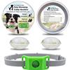 OALYGEI Aquality Pets Collare Antiparassitario Naturale,AqualityPets Collare Antiparassitario per Cani,Protegge Da Pulci E Zecche (Verde)