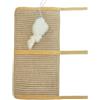 Nybhyjka Tappetino tiragraffi per gatti, in sisal, giocattolo per gattini, gambe da tavolo, per rifugio, soggiorno, appartamento, casa, affitto, casa all'aperto