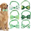 Generic Fiocchi per collari per cani | Papillon verde per cani da vacanza - Papillon per gatti regolabili, fiocchi per cani per cuccioli per album di famiglia, condivisione durante il capodanno cinese