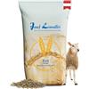 Leimüller Mangime pecore e capre 25kg - Pellet 100% naturale, Senza OGM - Alta digeribilità, Salubrità e gusto garantiti