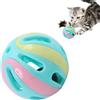 Generico Balls with Bell - gatto giocattolo palla - palline giocattolo da gatto da 4,8 cm con campana - palline da, giocattolo pallone da, e pratico per attività di gioco