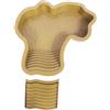 Raypontia Vasca da bagno rettile, 35 x 28,5 x 4,3 cm, per tartarughe marine e rettili, colore: marrone