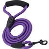 Generic 1 Pc Guinzaglio Del Cane Viola Correre A Piedi Treno per Grande Piccolo Gatto Animali Guinzagli Cani Guinzaglio Corda Nylon TenaciaDesign Durevole