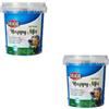 Trixie Soft Snack Happy Mix | Confezione Doppia | 2 x 500 g | Bocconcini per cani | Con pollo, agnello e salmone | Senza zuccheri aggiunti