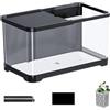 Generico Set Di Acquari - Kit Di Starter 'acquario | Piscina A Pesce | Acquario, Set Di Acquari Salata Decorativa | Acquario Di Pesce Creativo Con Cestino, Acquari Versatili Per Gelatine, Gup