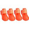 HI SUYI set 4pz. colorato scarponcini stivaletti antiscivolo in gomma per pioggia cani cagnolini 5 grandezze