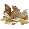 WYSKONT Pietre di Ardesia per Acquario o terrario - Decorazione Naturale per Acquario - Rocce Ornamentali Marine - Supporto filtrazione dell'Acqua - Adatto Come Grotta Nascosta - Arcobaleno 10 kg