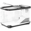 Generic Fori di ventilazione per acquario, kit per acquario, habitat con scale per acqua salata, acqua dolce, sabbia, gamberetti, piante, decorazione, tartaruga, paesaggistica, vita acquatica