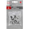 Weck 12 mollette con carta di supporto Gastro (adatte al forno, 12 mollette gourmet, graffette per barattoli di conserva) 76132