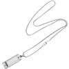 Sosoport Collana Armonica Mini in Acciaio Inox Argento per Uomini e Donne | Portatile e Leggera, Stile Unico, per Spettacoli e Feste, Gioiello Musicale Versatile