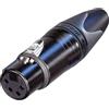 Neutrik NC4FXX-B cavo di collegamento XLR Nero