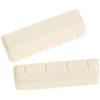 Toddmomy Dado Banjo in Abs Bianco 2 Pezzi Ricambio per Corde | Banjo, Sostituzione Ponte, Accessorio Corde, Leggero e Resistente All'usura