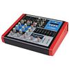 vetrine in rete Vetrineinrete® Mixer audio 4 canali con equalizzatore e display led suono Mp3 usb Rca ingresso microfoni XLR alimentazione phantom 48v DJ musica MIX-4CH G39