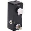 EIMSOAH Pedale Effetto Volume per Chitarra, Attenuatore True Bypass, Uscita a Bassa Impedenza 20 MA, Controllo a Manopola Singola per Chitarra Elettrica e Basso