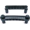 harpfeas Tune-O-Matic - Ponte e stop bar cordiera con ancoraggi e tacchetti, set per chitarra elettrica Epiphone Les Paul LP SG Style 6 corde (nero)