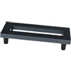 Colcolo Pedalboard per chitarra Pedal Board Plack Fissation Effetti Alluminio Filatura per forniture di strumenti musicali di chitarra elettrica, 35x14cm