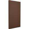 Bluetone Acoustics Wall Panel Pro - Pannelli fonoassorbenti professionali per eliminare rumore ed eco - Pannelli acustici per studio, ufficio, soggiorno (100x50x5cm, Marrone)