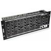 Power Dynamics PDZM700 Mixer a 6 canali, 2 connessioni USB di tipo B per computer, equalizzatore grafico a 3 bande su ogni canale, canale specifico per microfono, progettato per montaggio su rack