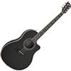 gear4music Chitarra Elettroacustica Roundback di Gear4music, Nero