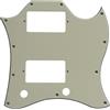 VAttea Per US Gibson SG Standard Style Full Face Style Chitarra Pickguard Parti (3 strati pergamena)