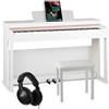 McGrey DP-19 WM E-Piano Bianco Opaco Set, Polifonia a 128 voci, Off)
