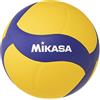 MIKASA Pallone Volley Allenamento V330W, Unisex Adulto, Blu/Giallo, 5